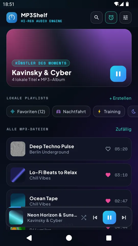 Startbildschirm