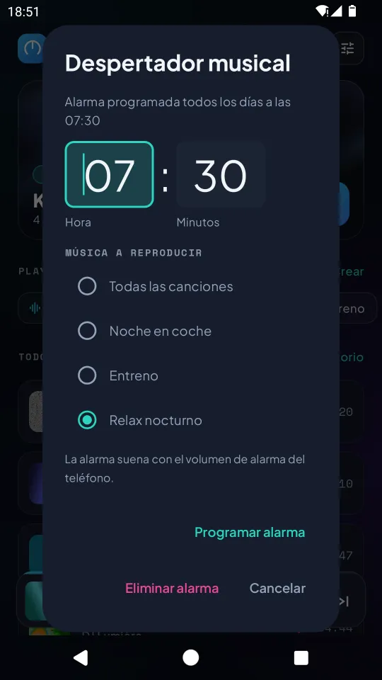 Despertador musical