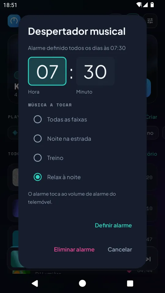 Despertador musical